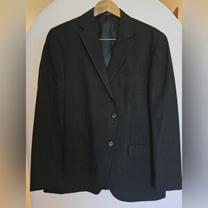 Geoffrey Beene Black Pinstripe Blazer